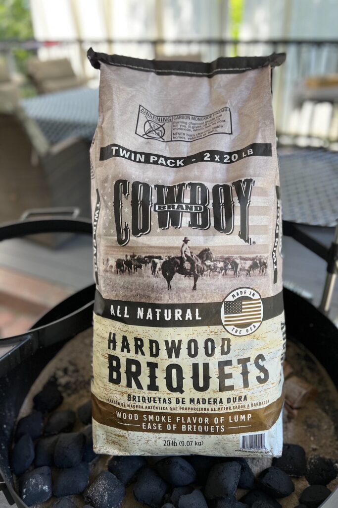 Cowboy Hardwood Charcoal Briquets, 20 Pounds Each (Pack of 2)